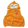 2025 Baby Warm Fleece 95cm [Bandai] Fall/Winter Dokin-chan Vest, ANPANMAN, Orange, (fa7918azz-3)