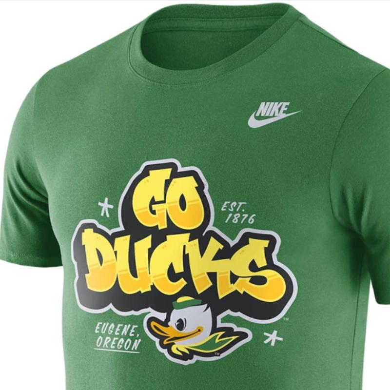 Men's T-Shirt Nike Oregon T Shirt Men's Green