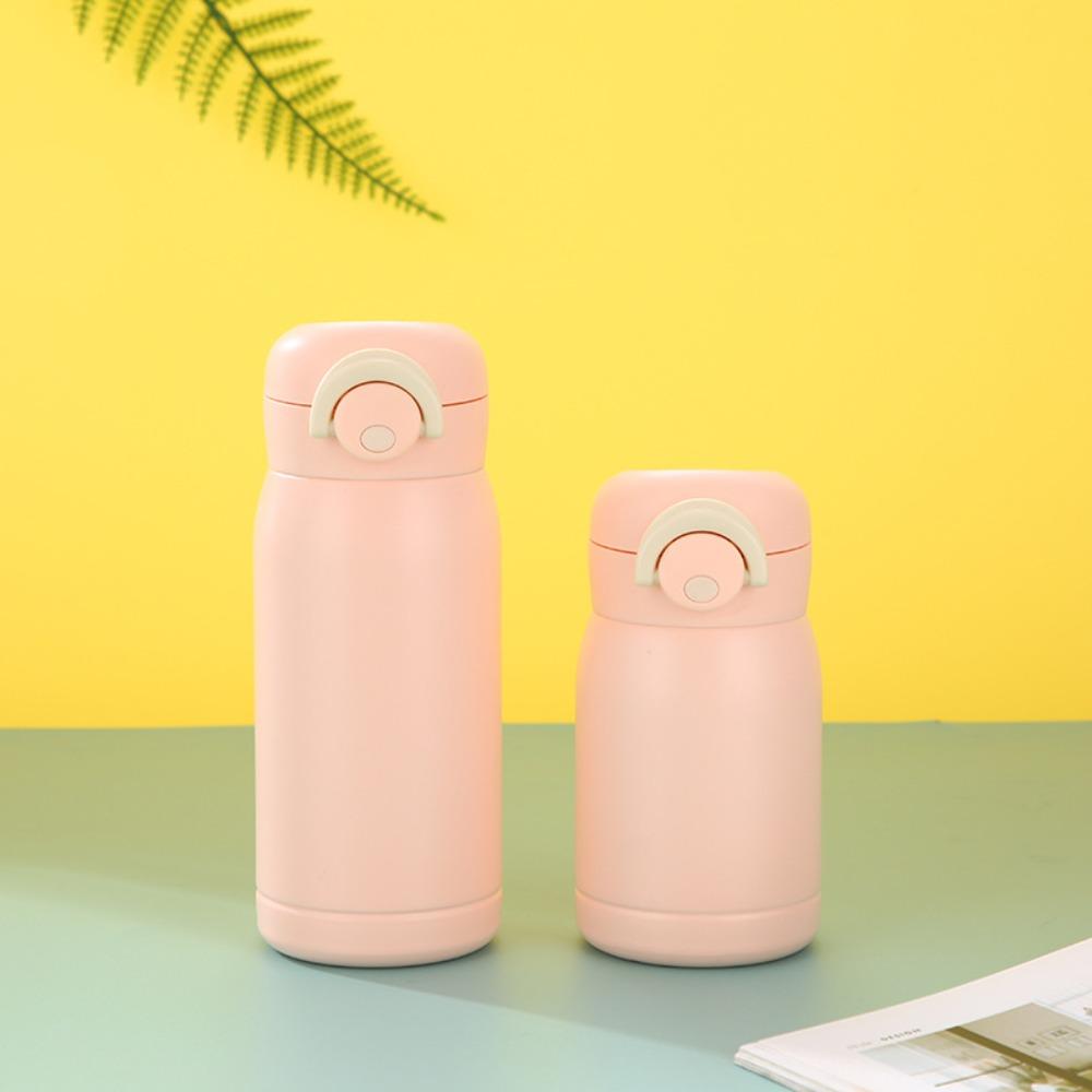 Мини-термос из нержавеющей стали 304, 220/320 мл, небольшая емкость, изолированный карманный стаканчик с замком-раскладушкой, термос для путешествий