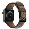Ремешок для Apple, ремешок для часов 44 мм, 40 мм, 45 мм, 41 мм, 49 мм, 38, 42 мм, ретро-браслет Correa из коровьей кожи, iwatch series 7, 6, 3 SE Ultra 2, 8, 9