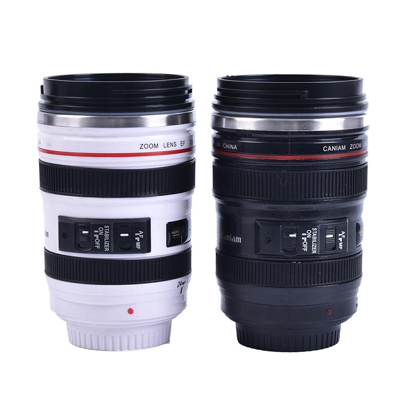 Кружка для кофе в виде объектива камеры из нержавеющей стали, кружка-термос для путешествий, подарок фотографу