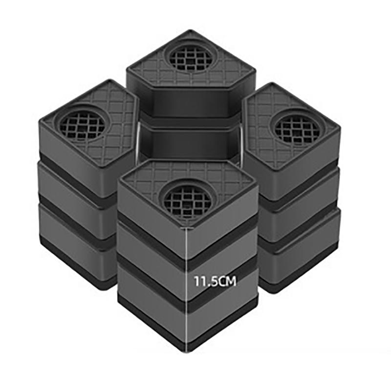 4Pcs Washing Machine Anti Vibration Pads Furniture Foot Anti Slip Pads Refrigerator Raised Bases Washing Machine Support Pads