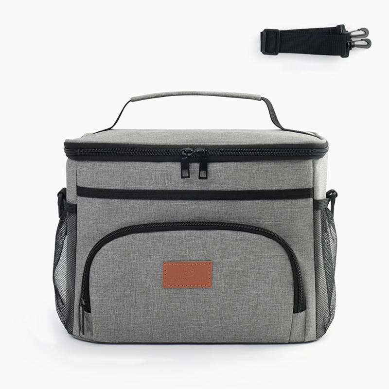 Большая вместимость, герметичный рюкзак для обеда, термобольшая, прохладная и теплая, сумка для пикника, сумка через плечо для хранения на открытом воздухе