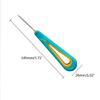 Leathers Craft Awl Tool Hole Maker with Non-slip Rubber Handle