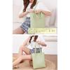 [goodspoon] tote bag handbag Vertical ladies durable fabric bag Fashionable simple lightweight A4 compatible commute Commuting to school cute casual