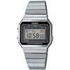 CASIO цифровые наручные часы винтажная серия A700W-1A унисекс серебристый зарубежная модель