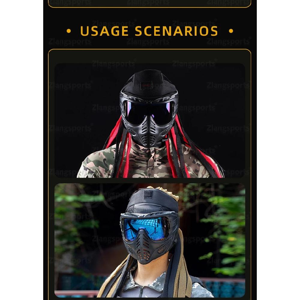 windproof motorcycle full face mask goggles outdoor riding glasses tactical airsoft cs game eyewear for halloween cosplay activity