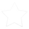 Decorative Star - RICO DESIGN - Rico Design - Metal - White - 30 Cm X 28.5 Cm
