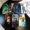 H-Hunter K-Kurapika H-Hunter-HKH Чехол для телефона для iPhone 17,16,15,14,13,12,11 Plus,Pro Max,XS, Мягкий силиконовый черный чехол