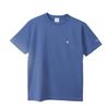 Champion Short Classic COTTON Logo Short Sleeve Windsor Blue T-shirt, Sleeve, 100% Cotton, USA, One-point Embroidery, T-shirt, Basic,