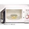 Iwaki Heat-Resistant Glass Storage Containers, Microwave and Oven Safe, Size S, 450ml x 4-P, Pink,
