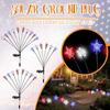 Solar Ground Independence Day Star String Lights American Flag Lights Courtyard Garden Decorative Lights