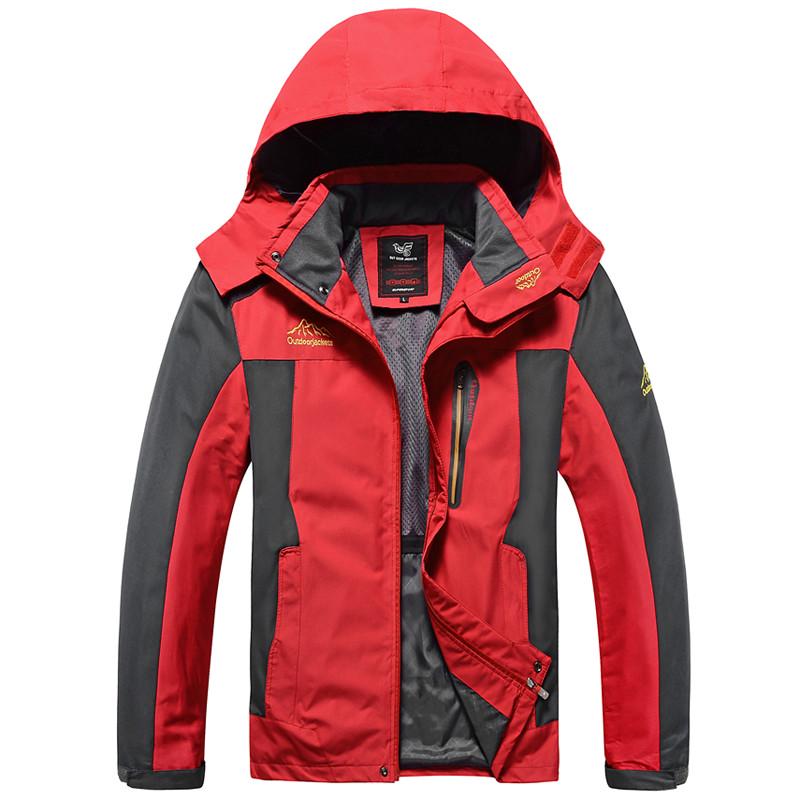 Весна Осень Мужские Куртки Softshell Мужская Верхняя Одежда Водонепроницаемая Ветрозащитная Куртка Для Туризма В Горах