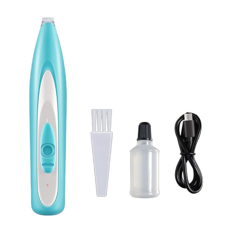 Cats Grooming Shaver with Light Low Noises USB Rechargeable Shaver Pet Hair Trimmers Set Dogs Cats