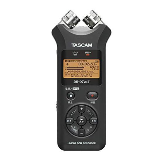 TASCAM Linear PCM Recorder DR-07MK2-JJ