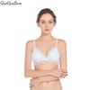 Без косточек кружевной тюльпан женское нижнее белье спина двубортный кружевной бюстгальтер