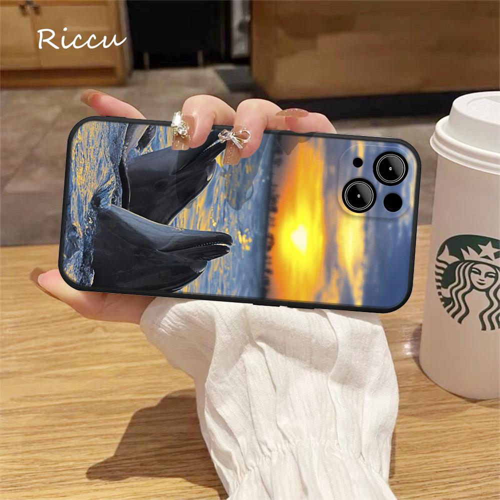 Для iPhone милый чехол для телефона с дельфином ДЛЯ iPhone 14 11 12 Pro 8 7 Plus SE X Pro 14 MAX 12 13 MINI XR XS iphone 14 Мягкие чехлы для телефонов