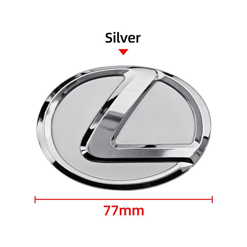 Interior Stickers 65mm 77mm Car Steering Wheel Logo Sticker Badge Accessories For Lexus CT200H ES250 ES300H IS250 GS300 GS460 GX