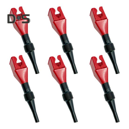 Воронка с защелкой для автомобиля, гибкий инструмент для слива с резьбовыми пряжками, универсальные пластиковые воронки с застежкой, портативная воронка с широким горлом для автомобиля, мотоцикла