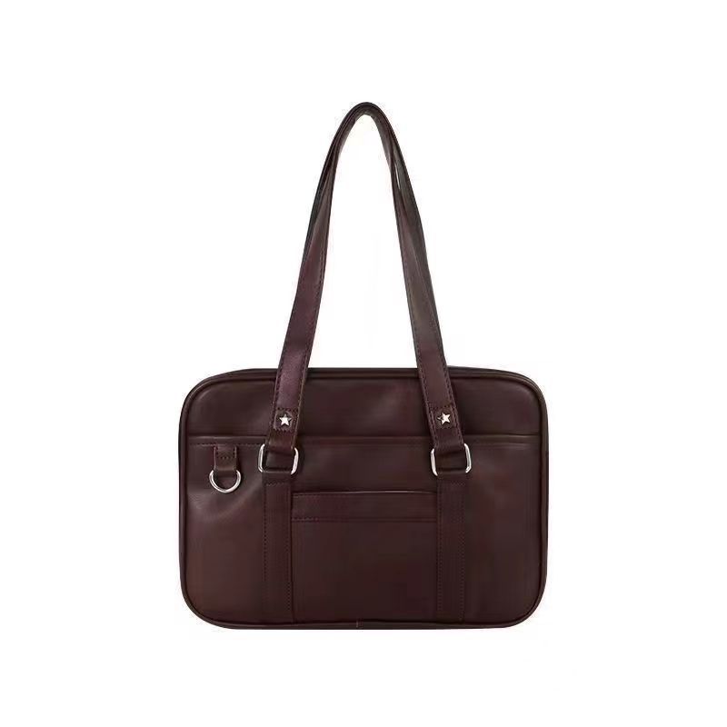 Японская Оригинальная Базовая Сумка для Школьной Формы Jk Pu Crossbody Портативная Наплечная Студенческая Большая Вместимость