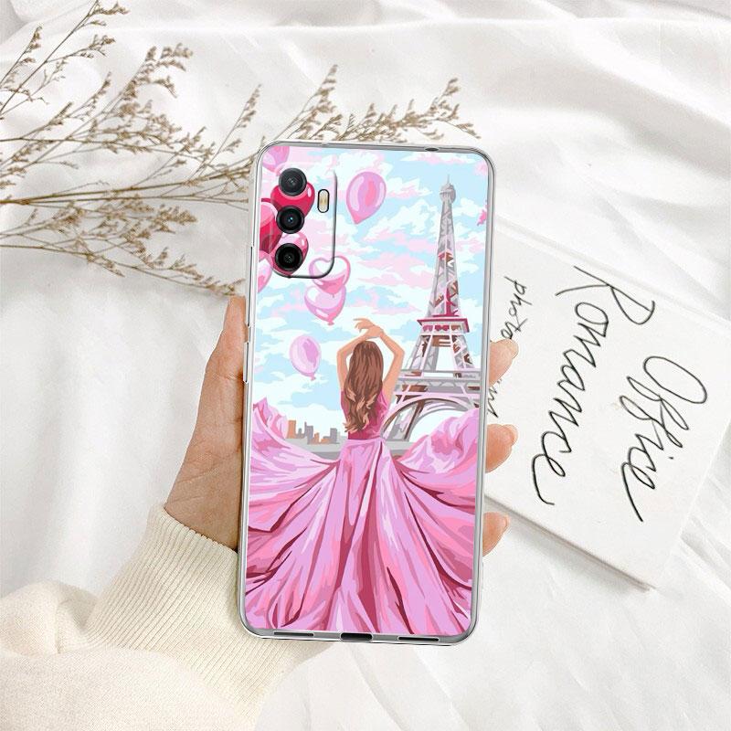 IK52 Paris Eiffel tower Case for Motorola G10 G20 G30 G31 G32 G34 G35 G41 G42 G50 G51 G52 G55 G60 G60S G62 G71 G72 G75