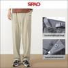 Мужские корейские широкие брюки-карго SPAO с принтом медведя