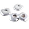 Car Door Lock Cover Trim Stickers Compatible with BMW X1 U11 2023 2024 Car Door Lock Pin Panel Frame Cover Decal Interior Trim Protection