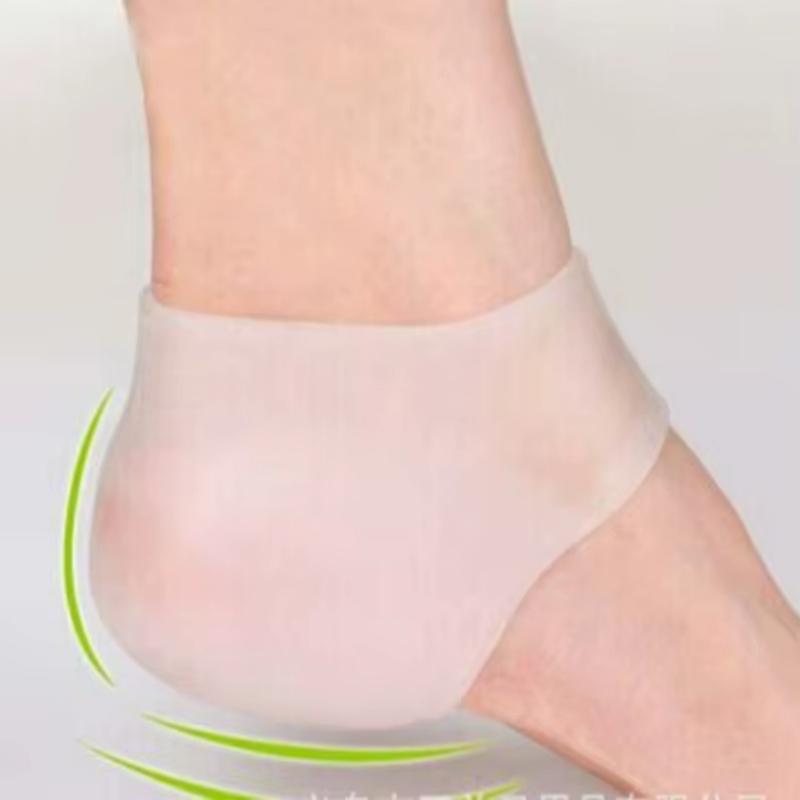 1 пара силиконовых увлажняющих гелевых носков для пяток, гель для ухода за потрескавшейся кожей ног, защитные носки для ног