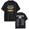 Футболка с мерчем The Weeknd After Hours Til Dawn 2026 Tour, унисекс, повседневная, хлопковая, свободного кроя, с коротким рукавом, модная, футболка в стиле Y2K
