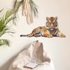Simulation 3D Imperious Tiger Bedroom Living Room Commercial Wall Landscaping Wall Stickers