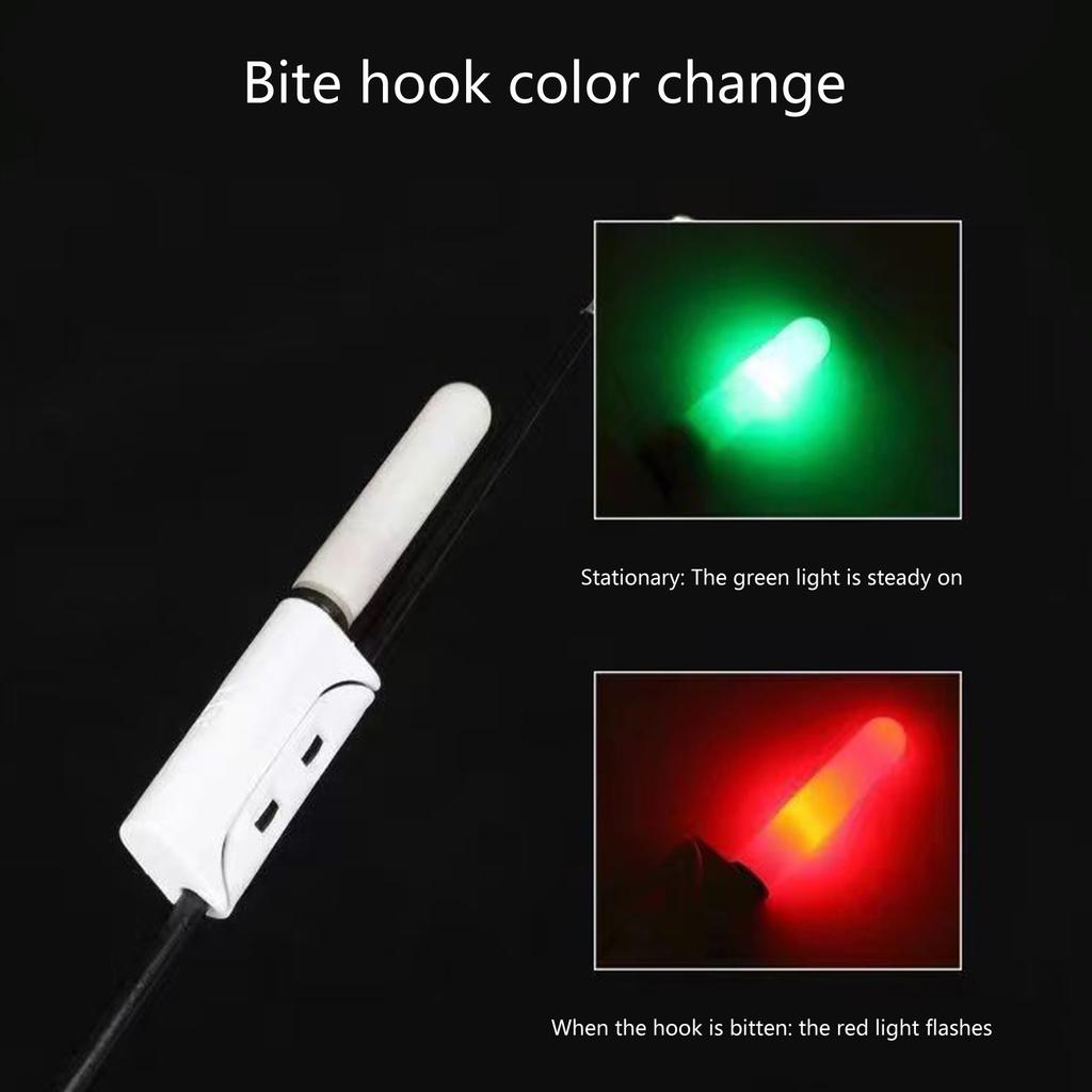 6 шт. Светящиеся палочки для кончика удилища, вставные, для ночной рыбалки, светодиодные светящиеся палочки, свет, сигнализатор поклевки, рыболовные снасти, долговечные