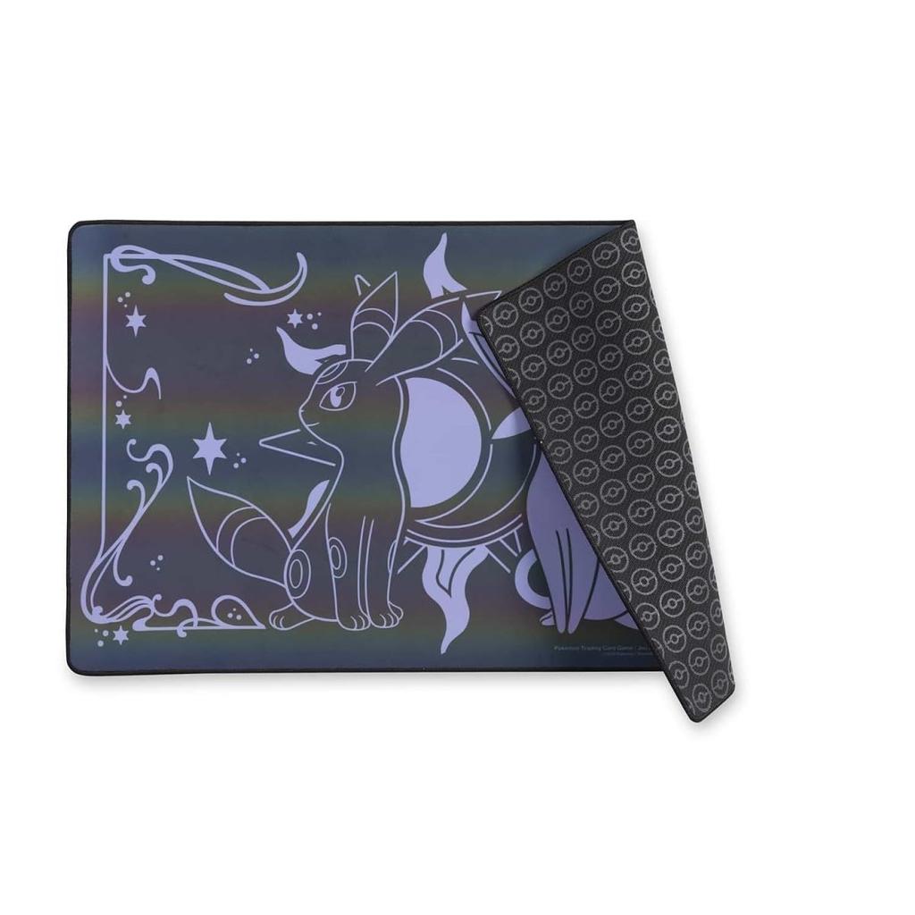 Зарубежный игровой коврик Umbreon Espeon Premium Playmat Pokémon Center Pokémon TCG &