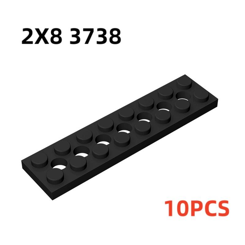 32001 3709 3738 Пластина 2x6 2x4 2x8 с отверстиями Кирпичики Игрушки Для Технических Конструкций Блоки Игрушки Для Детей Подарок 43857 DIY MOC