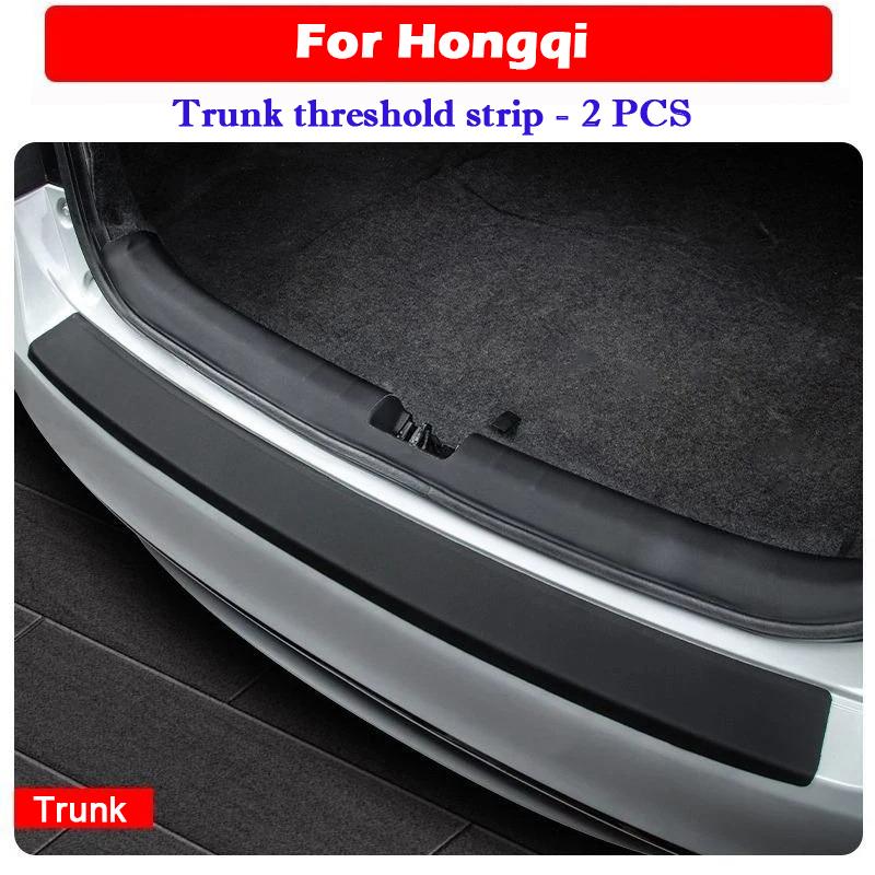 For Faw Hongqi H5 HS5 E-QM5 Car Threshold Strip Protective Stickers Door Trunk Anti Scratch Waterproof Protective Decor Film