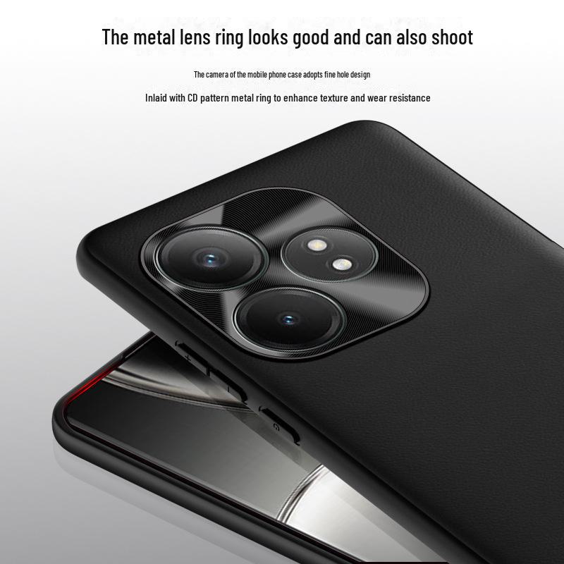 Защитный чехол Realme GT Neo 6 SE из жидкой кожи — защитный чехол от падений, цельный дизайн, подходит для мобильного телефона.