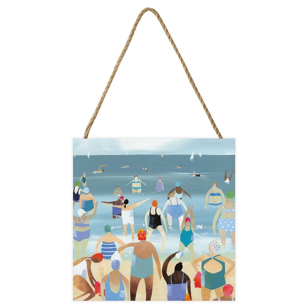 Claire Henley Wild Women Wooden Block