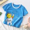 2025 Children's Pure Cotton Cartoon Short-Sleeve T-Shirts for Boys & Girls - Korean Style Summer Tops