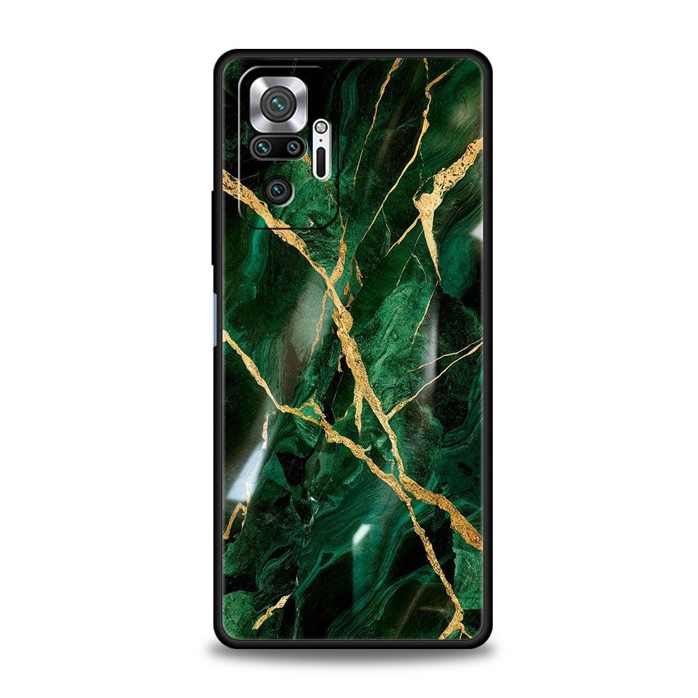 Акварельный мраморный чехол для телефона для Xiaomi Redmi Note 14 13 12 Pro Plus 5G 9S 9 10 11 4G 14C 13C 12C 10C 9C 9A Мягкая крышка