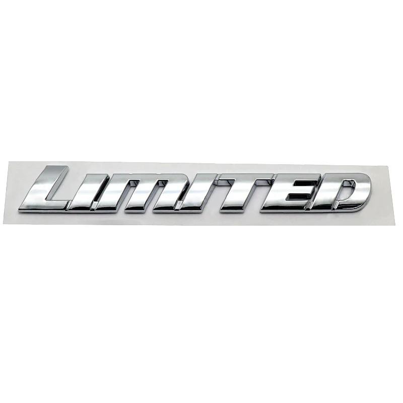 Car Trunk Emblem Sticker for Toyota LIMITED 4Runner Avalon Aygo CHR Auris Rav4 Avensis Camry Auto Decal Exterior Accessories