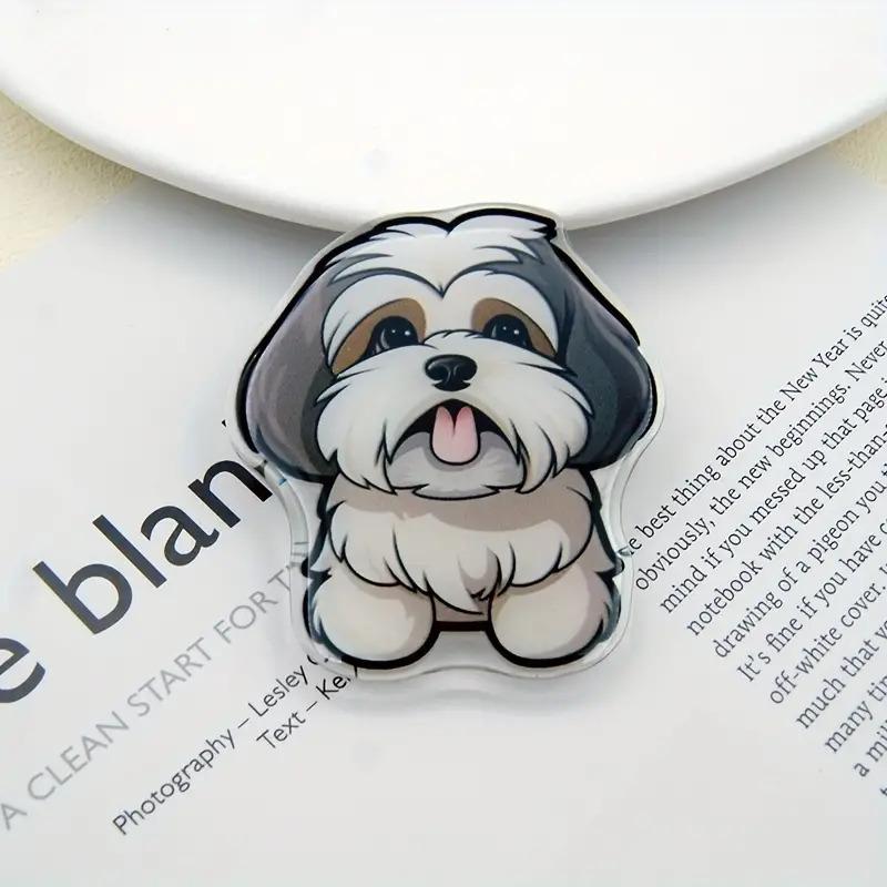 Мультяшный милый зверек собака расширяющаяся подставка держатель мобильного телефона для iPhone 15 14 13 Samsung карманный разъем Griptok откидной кронштейн