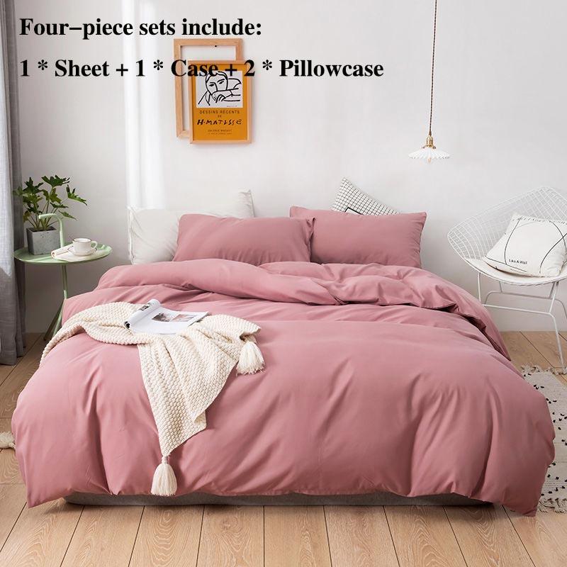 Кровать Четыре комплекта наволочек в рукаве Домашнее постельное белье 1,8 метра 2 метра Двуспальная кровать Fresh Princess Wind