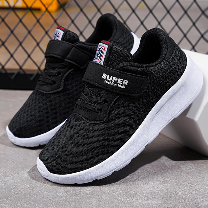 Детская спортивная обувь 28-40 очень легкая и дышащая спортивная обувь для мальчиков с поверхностью EVA