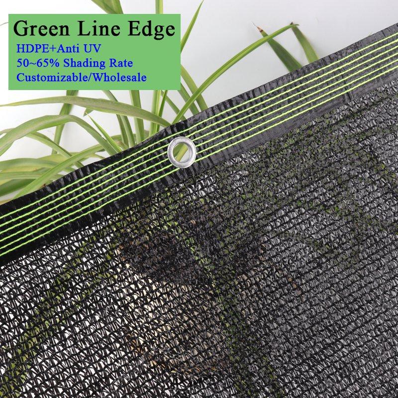 4/6/12PIN Black Sunshade Net Anti-UV Plant Cover Mesh Garden Sun Shed Gazebo Awning Outdoor Sun Shade Netting Shading 50~90%