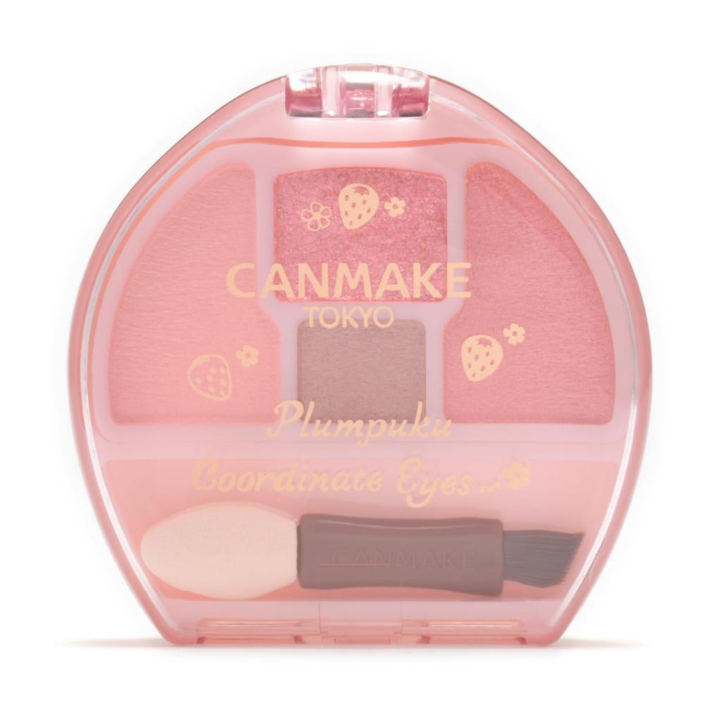 CANMAKE Тени для век Plump Eye Code 1,4 г [Все 5 оттенков] Тени для век с эффектом «мешков под глазами» Коралловые тени