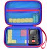 Casmilee Giiker Super Slide Brain Games Compatible Brain Teaser Puzzle Organizer Storage Bag Flow Slider Puzzle Game Holder Box Only