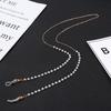 Fashion Flower Beads Eyeglass Holder Anti Drop Handmade Glasses Chain Nonslip Eyeglass Chain Women Men