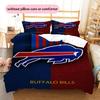 Bills Pattern Bedding Home Decoration Birthday Gift ( 1 duvet cover + 2 pillowcase, without core),fan merchandise.
