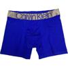 Letter Print Comfortable Minimalist Boxer Briefs Men Underwear Blue NB2541G-401