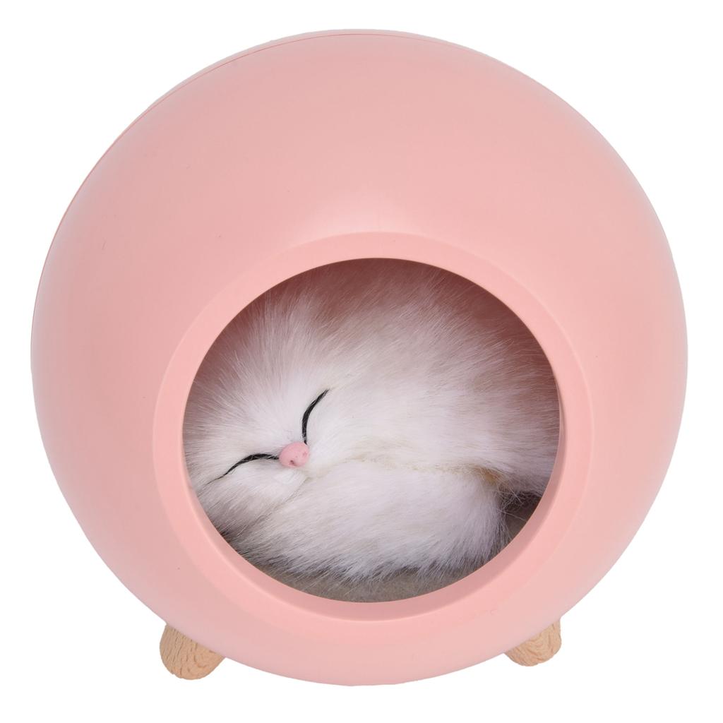 LED Night Light Pet House Shape Table Lamp USB Rechargeable Light Bedside Nightlight for Birthday