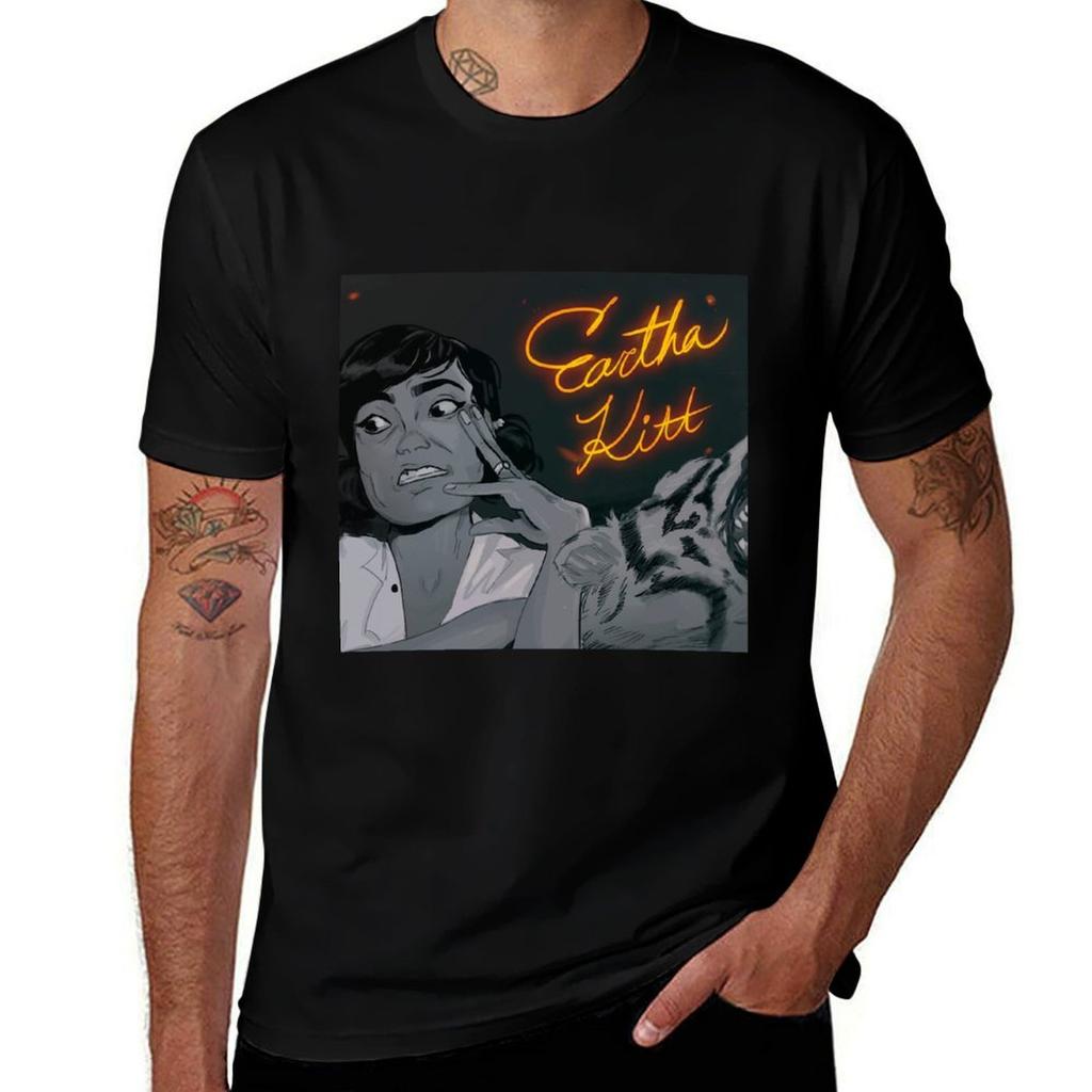 Футболка Eartha Kitt I Want To Be Evil Классическая Базовая Повседневная Футболка